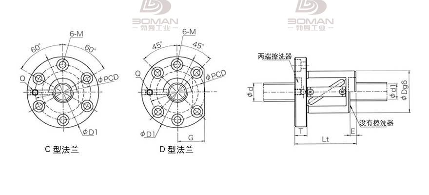 KURODA GR3605DS-DAPR 日本黑田精工丝杆如何